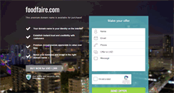 Desktop Screenshot of foodfaire.com